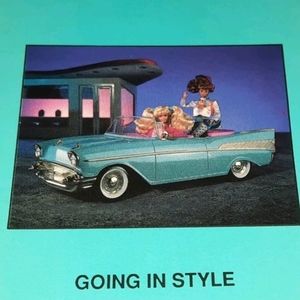 Vintage Barbie Card 1989 Barbie Just Us Girls Game Replacement Piece